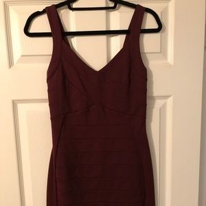 American Eagle Burgundy dress